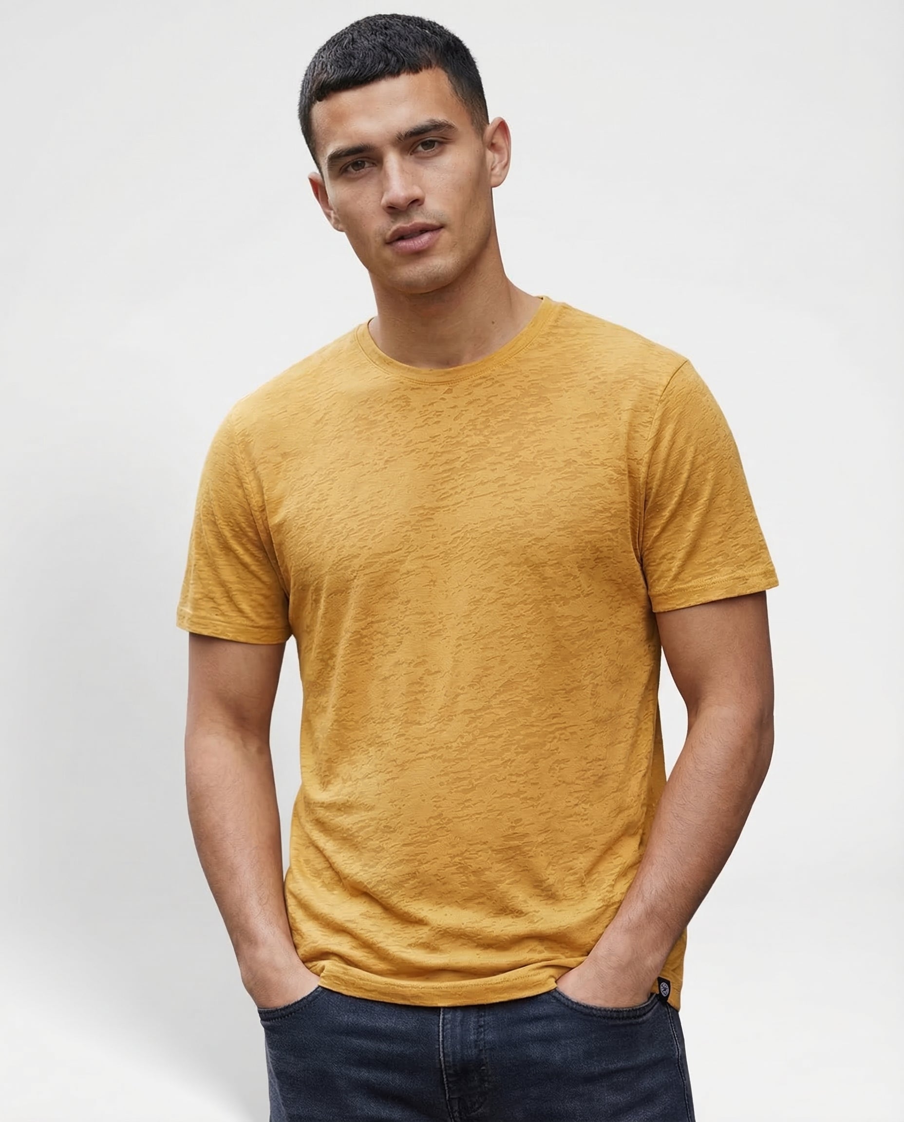 Regular Tee - Airfade / Mustard