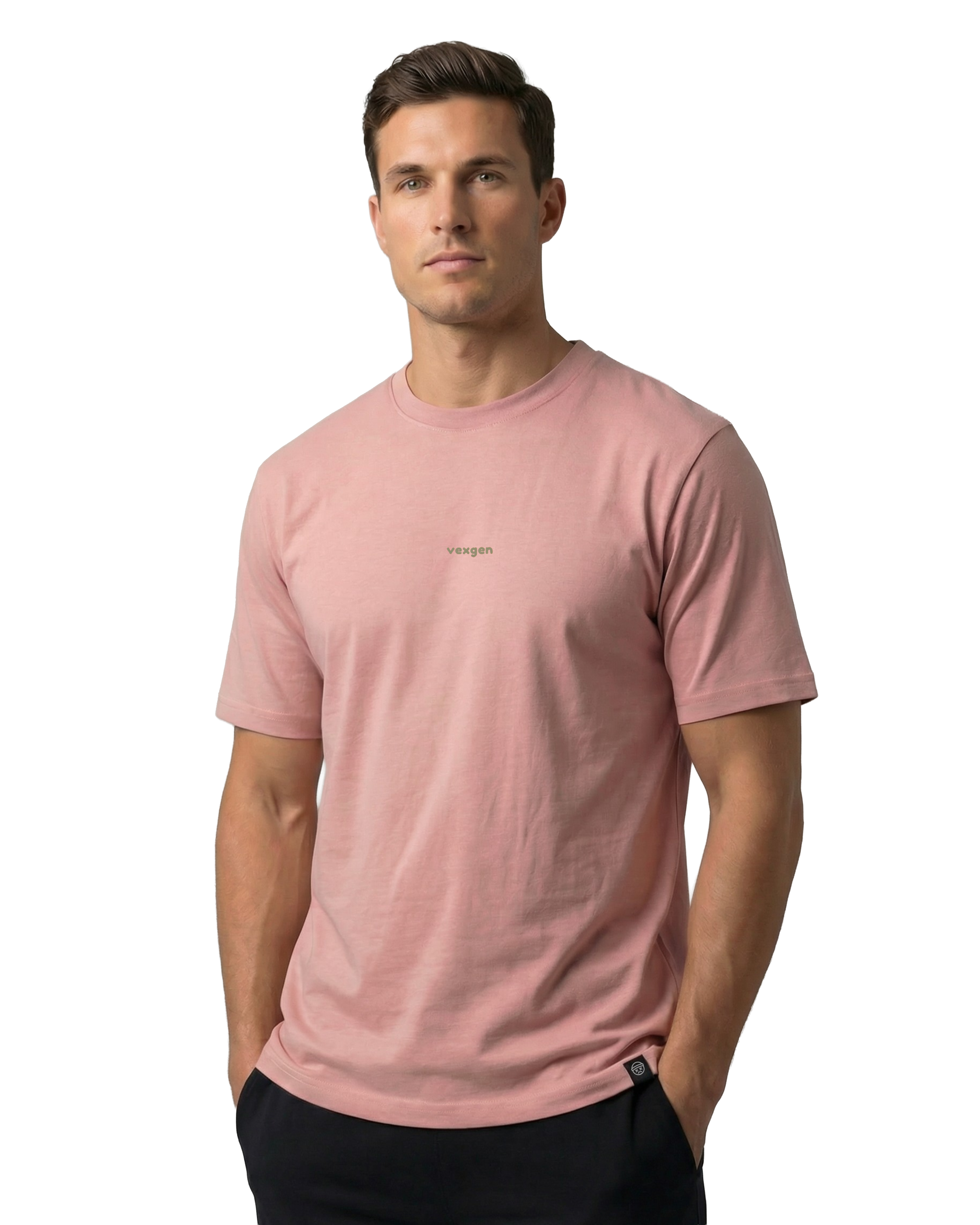 Stretch Tee - Rose Tan