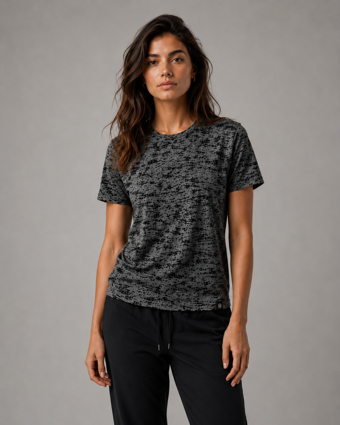 Regular Tee - Airfade / Charcoal