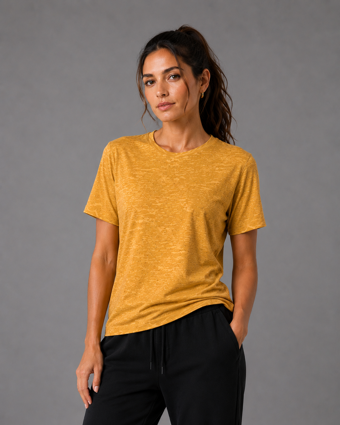 Regular Tee - Airfade / Mustard