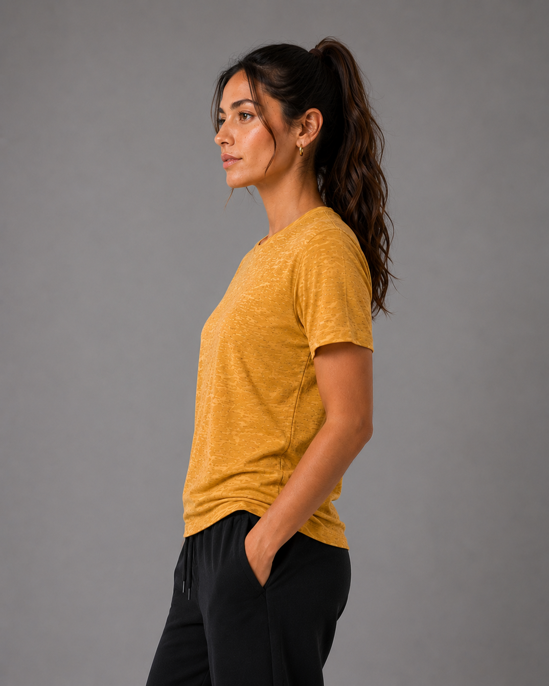 Regular Tee - Airfade / Mustard