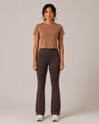 Everyday Crop Tee - Dune