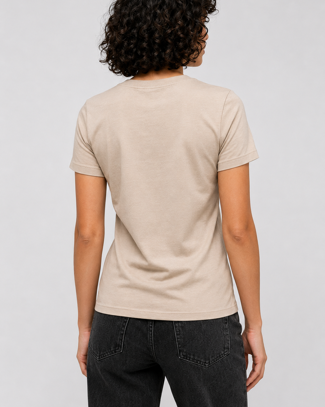 Stretch Tee - Beige