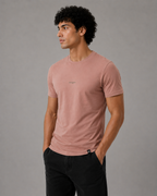 Stretch Tee - Rose Tan