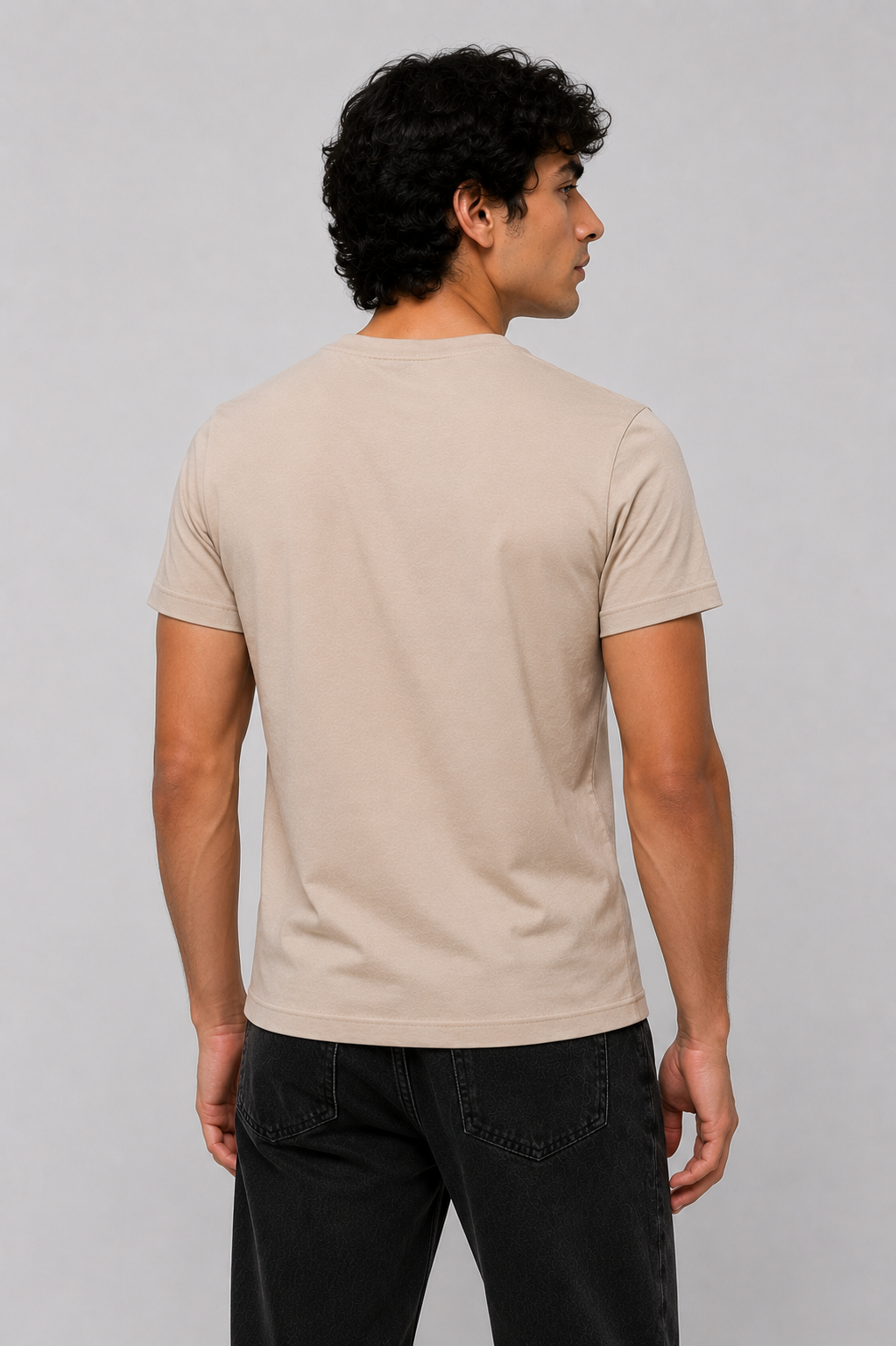 Stretch Tee - Beige