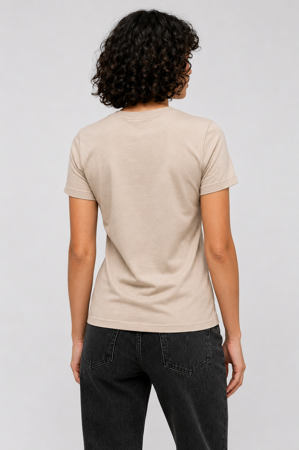 Stretch Tee - Beige