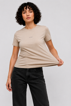 Stretch Tee - Beige